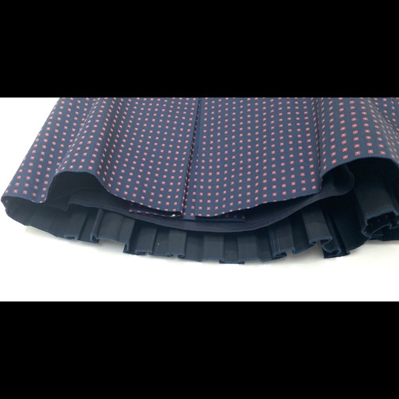 Tory Burch Klarissa Pleated Mini Skirt Size 8 - Picture 10 of 14